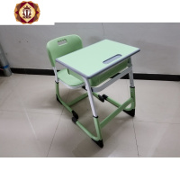 三维工匠中小学生课桌椅辅导班培训桌单人儿童学习桌组合学校教室课桌套装
