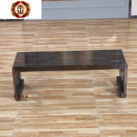 三维工匠幼儿园国学课桌椅子实木儿童培训中式仿古双人学生教室书法书画桌