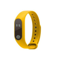 M2智能运动手环多功能心率监测防水蓝牙睡眠计步器学生男表女健康 M2手环黄色