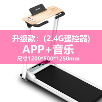跑步机家用款折叠男女小型健身器材多功能电动静音室内跑步机 至尊款(APP+音乐)硬枫木