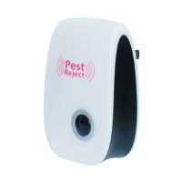 大功率智能电子猫超声波驱鼠器电子驱蚊器家用强力驱虫器灭鼠神器 加强版*1台(覆盖80平方米)