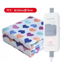 水暖电热毯家用单人双人1.5米1.8米水循环安全三人宿舍水电褥子 [印花高低档]毛呢款花型随机 单人1.5米长0.7米宽