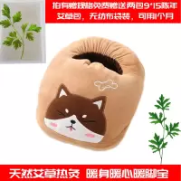 暖脚宝插电暖脚神器办公室卡通暖脚器床上烘脚器睡觉电热鞋电暖鞋 [赠艾草包]小猫 标配