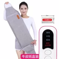 御堂电加热盐袋海盐粗盐热敷包大粒艾灸暖宫腰带艾理疗袋家用 [升级绑带棉麻灰色] [盐包+6个药包]