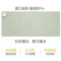 超大暖桌垫发热鼠标垫加热桌垫加热垫办公室学生暖手电热板发热垫 莫兰迪绿-220V智能款