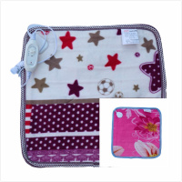 加热垫多功能加热垫办公居家保暖子坐垫屁股垫暖身毯宠物发热垫 2条双面绒组合装