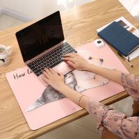 冬季暖桌垫发热桌垫学生时尚暖手桌垫电脑办公发热鼠标垫加热桌垫 [按钮]猫狗款