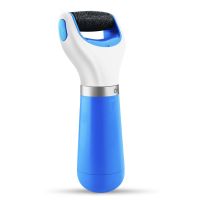 [免费试用]自动修脚器磨脚器电动充电式磨脚神器去脚皮死皮老茧 蓝色 电池版[不配电池]+2磨头