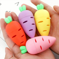 暖手蛋迷你自发热暖手宝免充电暖手捂暖蛋专用替换芯6-8小时 萝卜壳(粉紫黄橙4色可选) 30片热芯送3个蛋壳