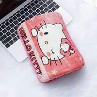 已注水毛绒冬季女暖手宝热宝热水袋充电防爆暖宝已注水拉链可拆洗 kityy猫已注水