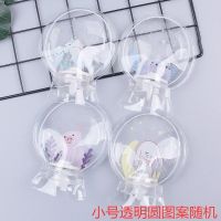 热水袋注水暖肚子大小号暖水袋迷你暖手宝可爱女学生 ()[透明小圆+小圆]