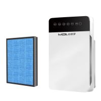 空气净化器家用除甲醛异味清雾霾二手烟PM2.5负离子氧吧清新空气 按键显示款(两套滤网)