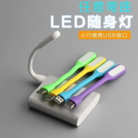 USB风扇+小夜灯迷你随身静音小电扇学生宿舍床头台灯桌面便捷 usb小夜灯