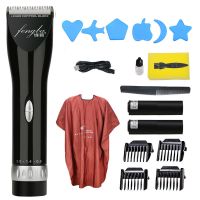 [送双剪]理发器电推剪成人电推子儿童剃头刀婴儿剪发理发器 黑色[标配+备用电池]