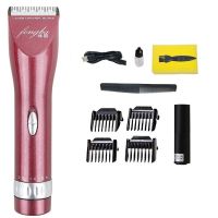 [送双剪]理发器电推剪成人电推子儿童剃头刀婴儿剪发理发器 酒红[标配+海绵梳子]