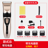 理发器电推剪家用剃头刀成人电动推子儿童婴儿充电剪头发工具 款式B（带充电器） 备用刀头套餐