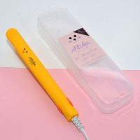 迷你卷发棒两用电夹板女拉直发直卷直板夹刘海迷小型熨板懒人神器 莎莉鸭送收纳套 一送7