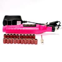 美甲打磨机套装灰指甲厚指甲电动打磨卸甲修脚修甲死皮磨甲器文玩 220v插电型 打磨抛光高配套装