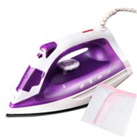 五档调温电熨斗家用蒸汽熨斗手持挂式挂烫机迷你烫斗两用型熨衣机 2026紫色+熨衣保护垫