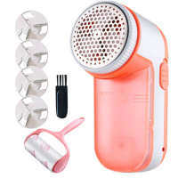 剃毛球器毛球修剪器充电式去球器衣服剃毛机刮除毛器打球器吸球器 橙色充电式+送4刀头+大号粘毛器