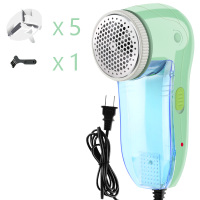 毛球修剪器直插式去球器衣物剃毛机去毛球器多功能衣物打毛粘毛器 主机+5刀架