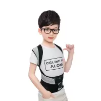 揹背佳学生儿童成人驼背矫正带背部矫姿带纠正神器 u+驼背矫正带 XS码(25-40斤)