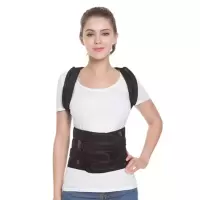背背驼背矫正带揹背佳成人儿童学生男女纠正坐姿矫正器腰椎矫正器 M码[105-135]