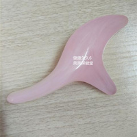 蜜蜡淋巴按摩器三角雀足部点穴器按摩棒足疗按摩锥点穴棒 粉色1个