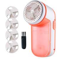 剃毛球器毛球修剪器充电式去球器除毛器打球器剃毛机吸刮毛球机器 橙色充电式+送4个刀头+清洁刷