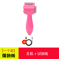 家用小型按摩锤头部按摩器创意保健仪器电池USB供电疲劳 新款强劲版(送USB线) 单个装(颜色随机发)