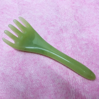 按摩爪子头部按摩器点穴全身按摩爪八爪五爪挠痒痒器抓头拨筋棒 绿色五齿