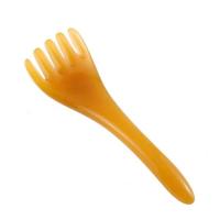 按摩爪子头部按摩器点穴全身按摩爪八爪五爪挠痒痒器抓头拨筋棒 蜜蜡五齿