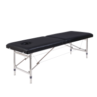 便携式折叠床原始点按摩床推拿床火疗床纹身床理疗床手提 单杠:黑色送枕头