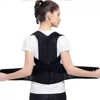 驼背矫正带学生成人儿童男女坐姿矫正带防驼背背部矫正器背背佳 S