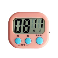 厨房定时器计时器提醒器大声学生倒计时器电子计时器闹钟秒表可爱 普通款不带电池不带记忆