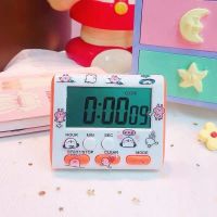 [新款史努比可静音]网红ins学生做题倒计时器学习闹钟定时可爱 橙色[时钟/闹钟/计时/可静音] 送2节电池+2张贴纸