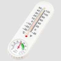 家用室内温度计温湿度表蔬菜大棚养殖用干湿温度计农业高精度 两支温湿计