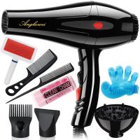 宠物电吹风机大功率狗狗吹毛神器金毛泰迪猫咪大小型犬专用吹毛机 大风力变频升级版送全部赠品