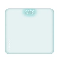 家用精准女学生成人体重秤高精度电子秤可爱健康人体称重计器 LED隐屏[象牙白]充电款