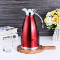 加厚不锈钢保温壶真空热水壶家用保温瓶暖水瓶车载茶壶大容量壶2L