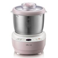 和面机不锈钢家用小型全自动揉面机活面粉发酵醒搅拌机厨师机 浅褐色