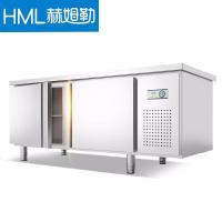 冷藏工作台商用冰柜保鲜作台冰箱冷冻双温奶茶店吧台全套设备 全冷藏 1.8*0.6*0.8