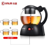 XB-1001煮茶器黑茶普洱蒸茶壶全自动保温蒸汽电煮茶壶 6991塑料网送4个茶杯
