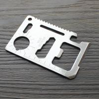 户外野营用品多功能军刀卡信用卡式卡片便携工具卡折叠刀 如图