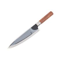 德国钼钒钢8寸西式厨师刀西餐刀切肉刀切片刀 刺身刀鱼生刀主厨刀 8寸锤纹厨师刀