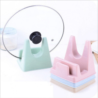 厨房免打孔多功能菜板架塑料锅盖架家用案板架子置物架刀架砧板架 2个装[颜色随机]