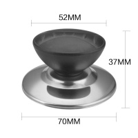 [多款选择]通用锅盖把手不锈钢锅盖头可立把手玻璃盖把手锅配件 蟹珠 单个装