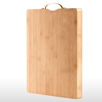 工厂直销竹菜板砧板刀板粘板家用厨房大号案板擀面条板 [40*30*2.7]切菜剁骨综合板