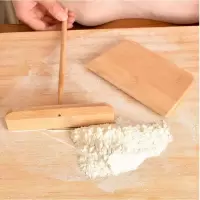 煎饼果子工具家用铲子竹耙子刮板竹蜻蜓摊鸡蛋饼油刷铲子烙饼神器 煎饼耙1个+竹面板1个