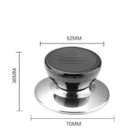 (通用型)锅盖把手防烫锅盖提手锅盖手柄通用锅盖头帽配件锅盖帽 三横型 两个装